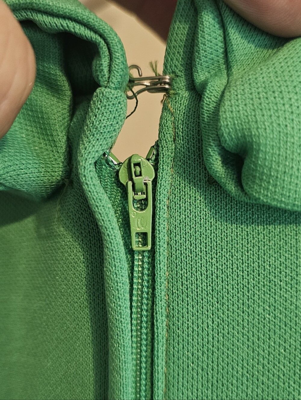 Vintage 1970's Fortrel Celanese Long Chiffon Sleeve Belted Green Maxi Dress Sm 6 - Picture 5 of 8